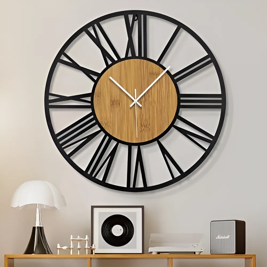 3D Iron Wall Clock