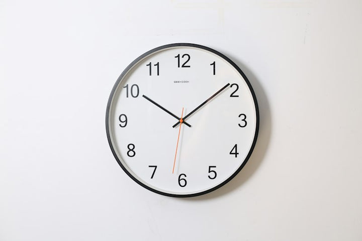 Modern Minimalist Acrylic Wall Clock with 12-Inch Needles